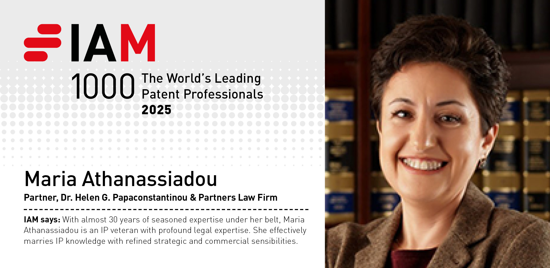HP&P Dr. Helen G. Papaconstantinou & Partners Law Firm-Maria Athanassiadou